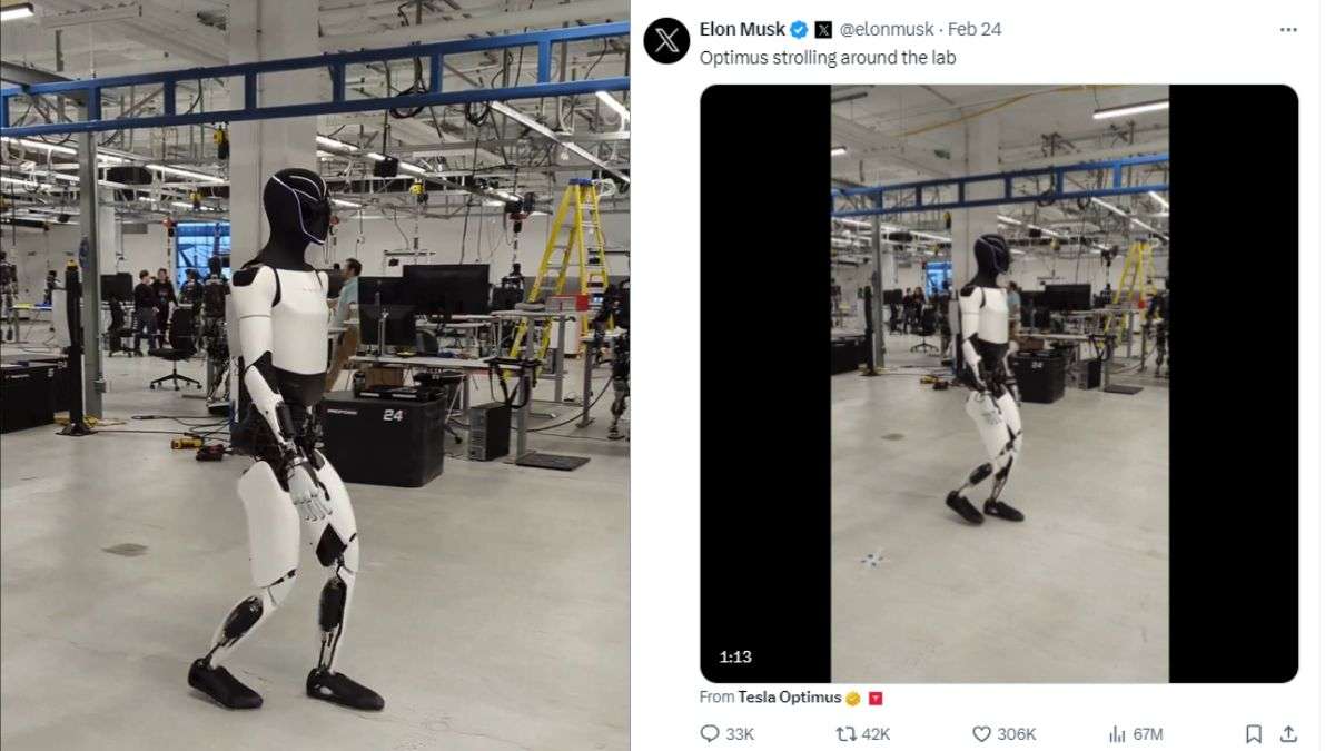 Elon Musk S Optimus Robot Video Gets Over Million Views Tremendous