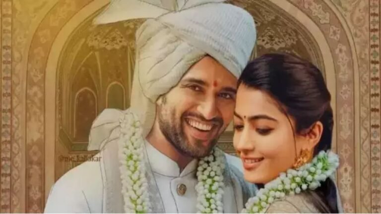 The pictures of Rashmika Mandanna and Vijay Deverakonda’s wedding that were altered have gone viral