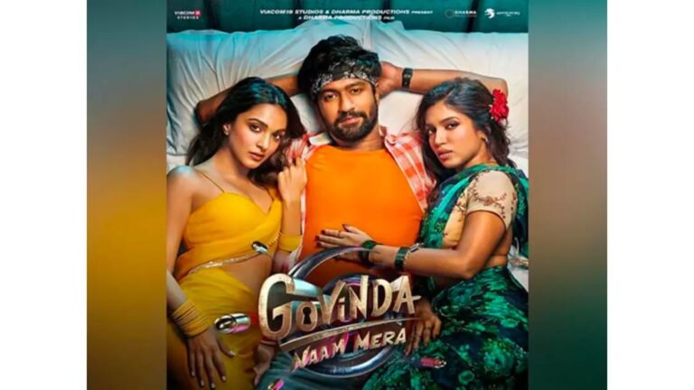 The song “Bijli” from “Govinda Naam Mera” includes Vicky Kaushal and Kiara Advani