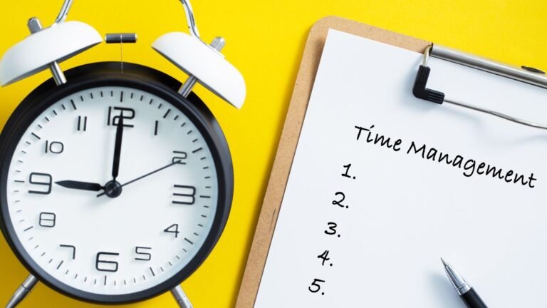 Time Management: Why is it important to make good use of time?