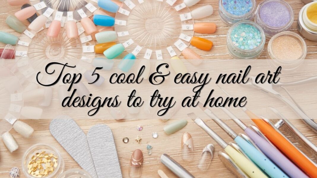 1. Easy Nail Designs with Tape - wide 2