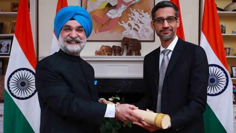Sundar Pichai, CEO of Google and Alphabet, Awarded Padma Bhushan; Says ‘India Is A Part Of Me’