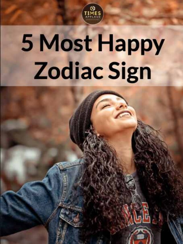 5 Most Happy Zodiac Sign - times applaud