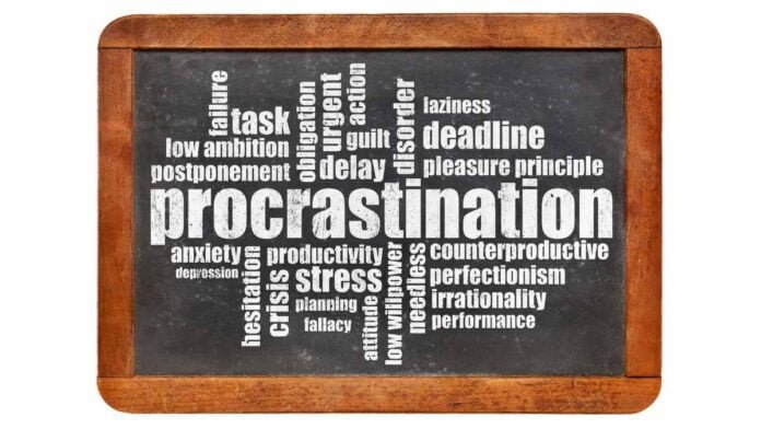 Stop procrastinating your work