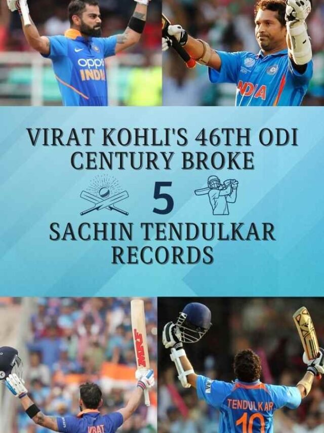 Virat Kohli broke 5 Sachin Tendulkar records with his 46th ODI century. (675 × 1200 px) (1)