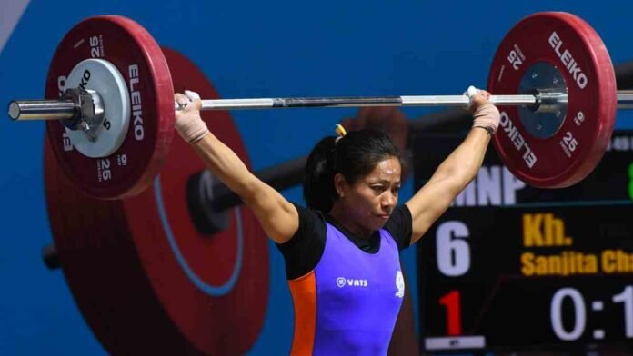Sanjita Chanu banned