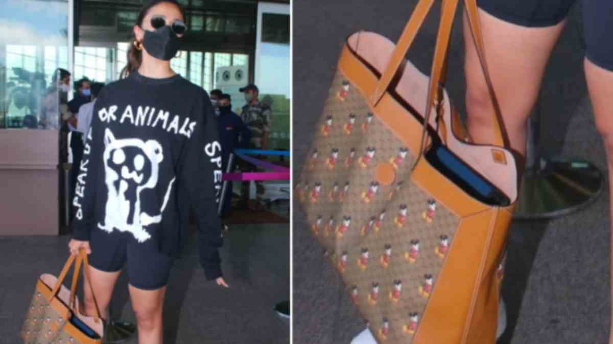 Wait, what! Alia Bhatt's airport saddle bag is worth ₹ 6 lakhs? |  Filmfare.com