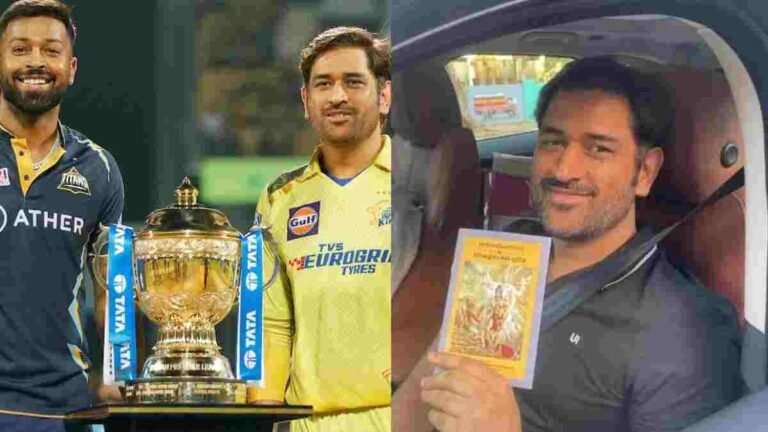 Dhoni’s Pic With Bhagvad Gita Amid Knee Surgery Reports Goes Viral