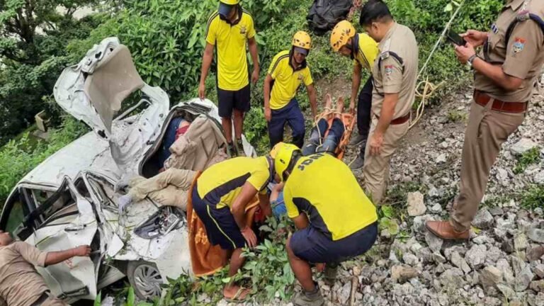 Trail of Sorrow: 9 Souls Lost as Vehicle Plunges into Pithoragarh Gorge in Uttarakhand