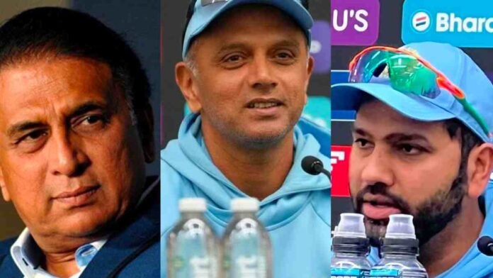 Indian Coach & Players