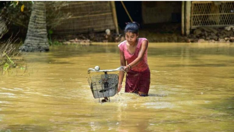 Rising Waters, Losing Hope: Assam’s Tragic Flood Scenario Leaves 1.2 Lakh in Trouble