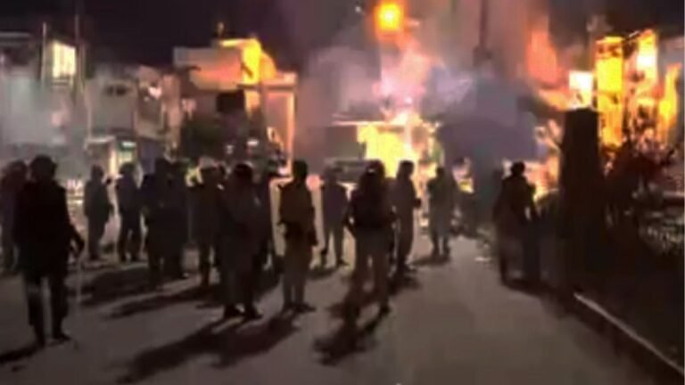 Mob attacks BJP office during Rahul Gandhi’s Manipur visit, police used tear gas