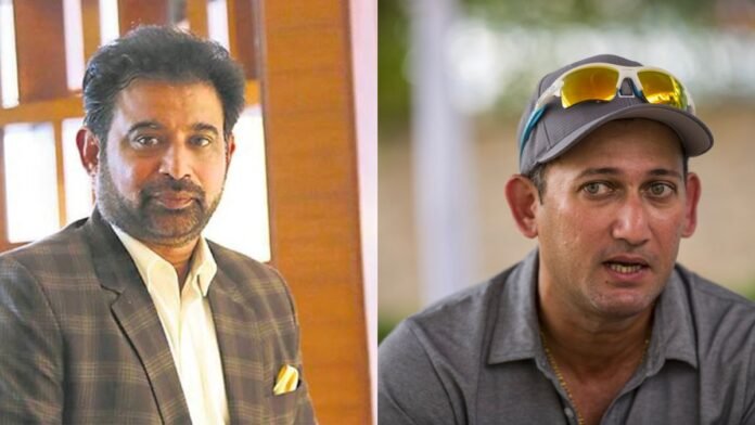 Chetan Sharma and Ajit Agarkar
