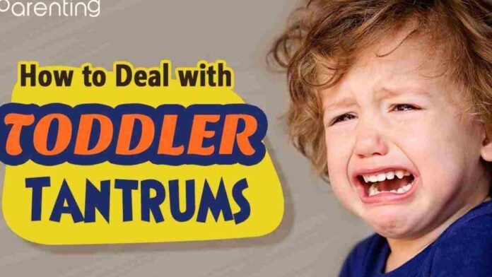 toddler's tantrums