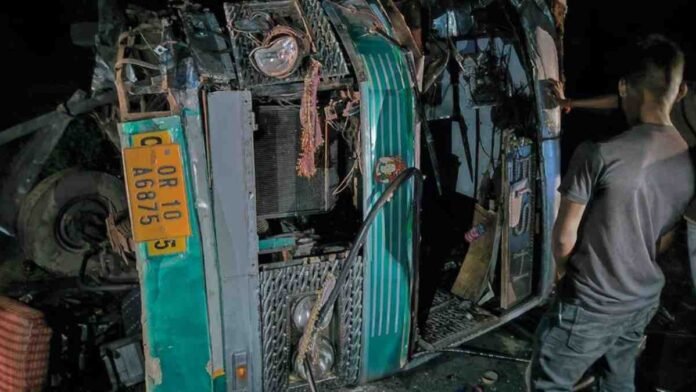 Bus Accident in Odisha
