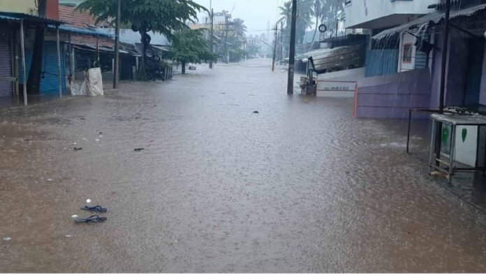 heavy rain