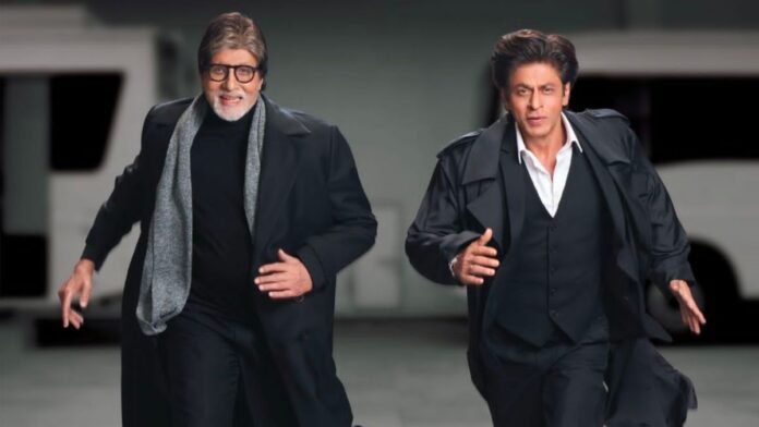 Amitabh Bachchan and Shahrukh Khan