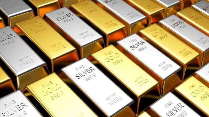 gold and silver
