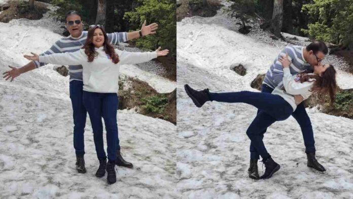 Actress Bhagyashree Dassani's Summer Vacation with husband Himalaya Dassani