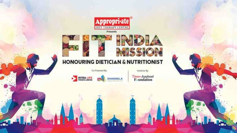 Fit India Mission: A Times Applaud foundation initiative Empowering Health 