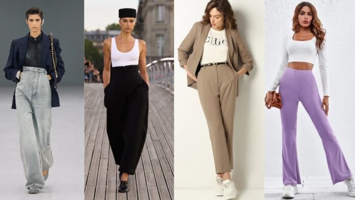 High-Rise Trousers