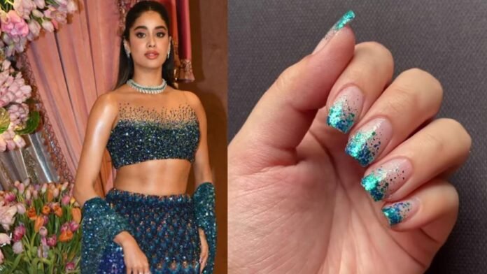 janvi kapoor nails