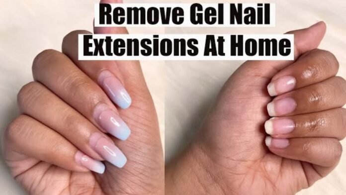 Remove Nail Extensions