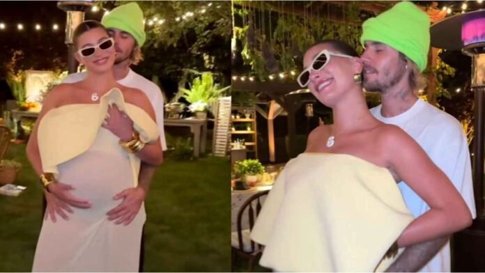 Hailey Bieber Yellow Maxi