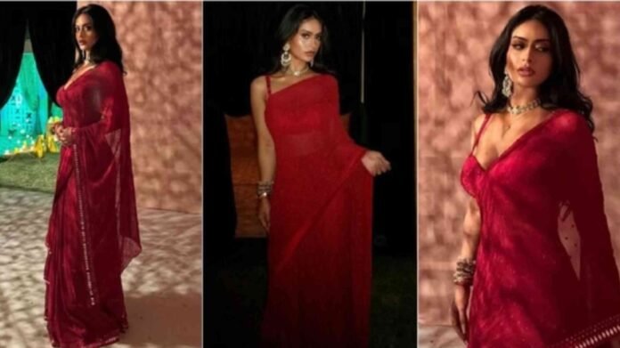 Nysa Devgan Saree Fashion