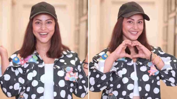 Hina khan hair
