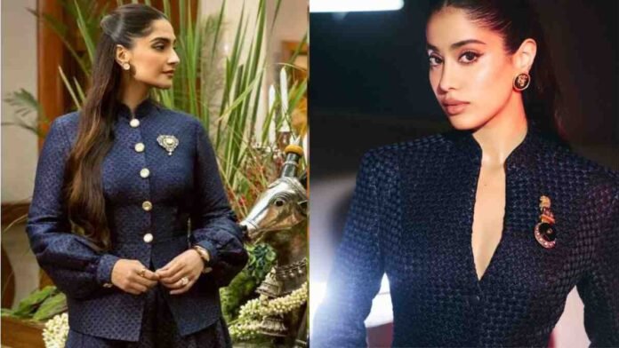 Janhvi vs Sonam Brocade Jacket