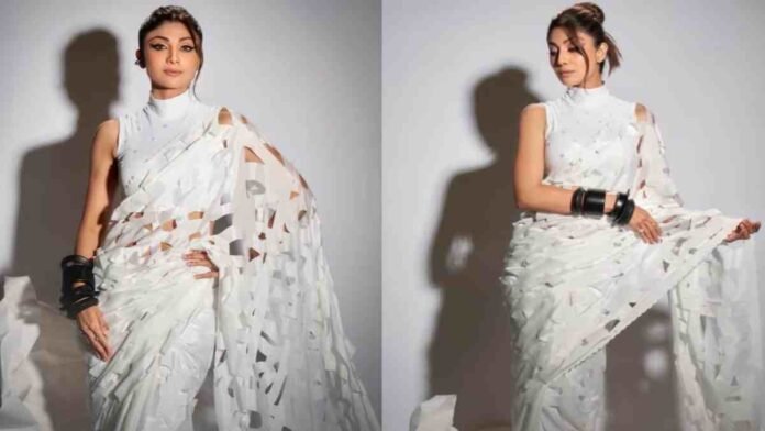 Shilpa Shetty saree