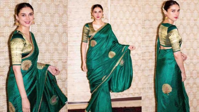 Emerald Green Aditi Rao Hydari