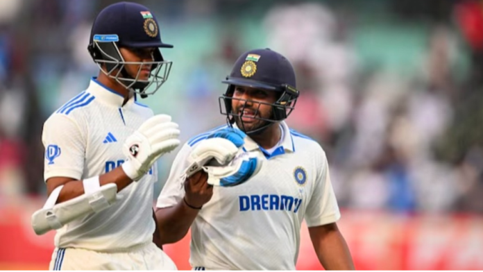 Rohit Sharma Yashasvi Jaiswal
