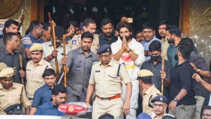 Allu Arjun In Jail