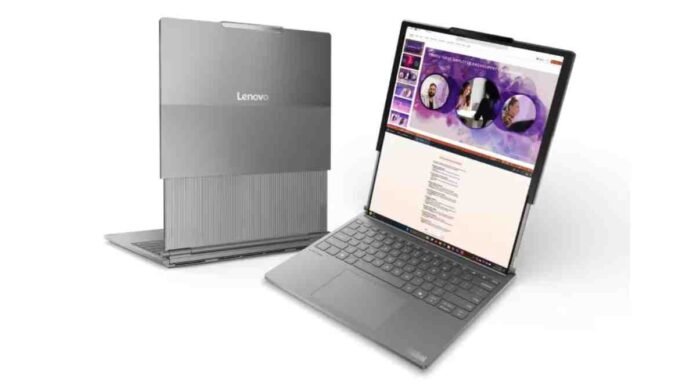 Lenovo's Rollable Display Laptop