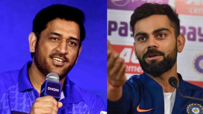 MS Dhoni Virat Kohli