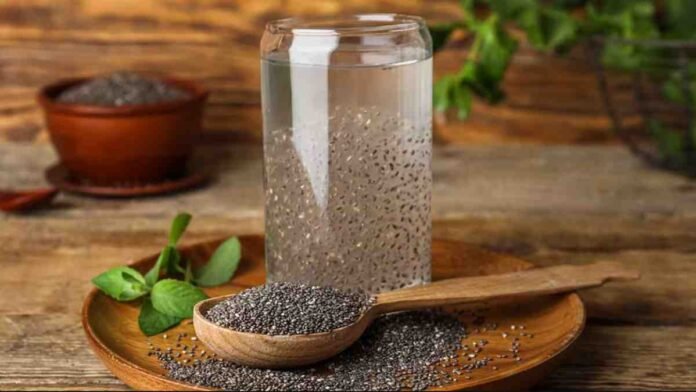 Gond Katira with Chia Seeds