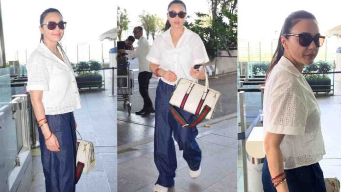 Preity Zinta Airport Fashion