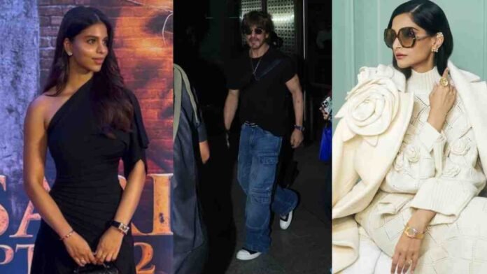 Suhana Shah Rukh Sonam Watches