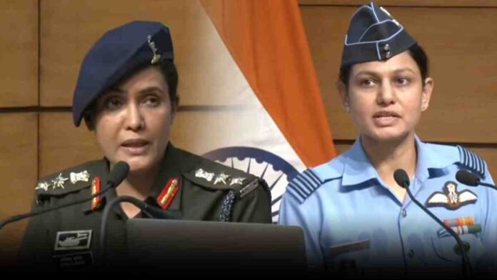 Operation Sindoor Two Women Officers