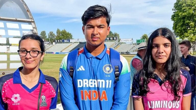This Is Called Fandom– 2 Girls Drove 6 Hrs To Watch Vaibhav Suryavanshi Play In England