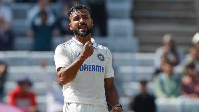 Akash Deep missing fourth Test