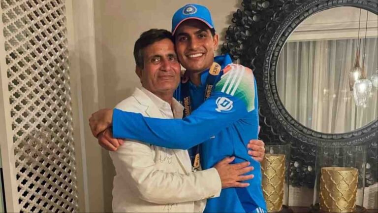 Shubman Gill Reacts To Father’s Message After Smashing Double Ton At Edgbaston