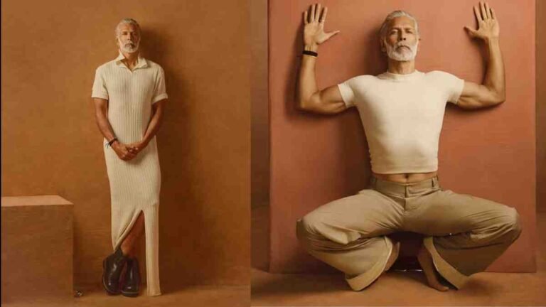 Milind Soman Turns Heads in Slit White Outfit for Magazine Shoot—Netizens Say ‘Hottest Man Alive’