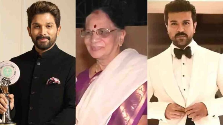 Allu Arjun and Ram Charan’s Grandmother Allu Kanakaratnam Dies at 94; Chiranjeevi Pays Tribute