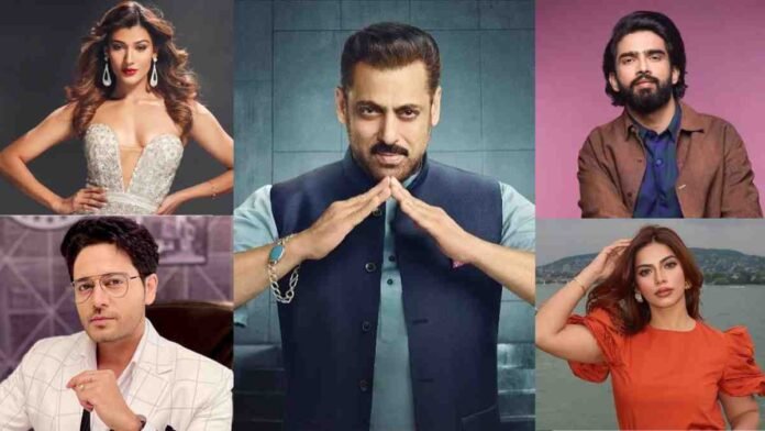 Bigg Boss 19 contestants list
