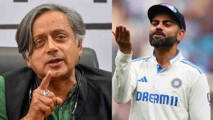 Shashi Tharoor on Virat Kohl