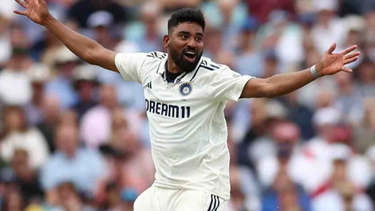 Mohammed Siraj Leads India to 6-Run Victory in Oval Test; IND-ENG Series Drawn 2-2