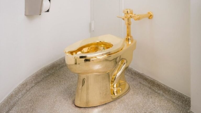 18-Karat Gold Toilet ‘America’, Weighing 101 Kg, Sets New Record With ₹1.21 Cr Sale